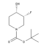 (3R,4S)-1-Boc-3-氟哌啶-4-醇