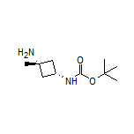 反式-N1-Boc-3-甲基环丁烷-1,3-二胺