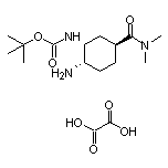 (1S,3R,4S)-3-(Boc-氨基)-4-氨基-N,N-二甲基环己烷甲酰胺草酸盐