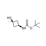 顺式-3-(Boc-氨基)-1-甲基环丁醇