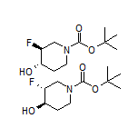 反式-1-Boc-3-氟哌啶-4-醇