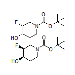 顺式-1-Boc-3-氟哌啶-4-醇