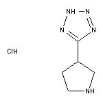 5-(3-吡咯烷基)-2H-四唑盐酸盐