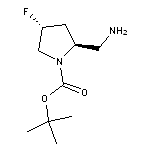 [(2S,4R)-1-Boc-4-氟-2-吡咯烷基]甲胺