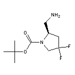 (R)-(1-Boc-4,4-二氟-2-吡咯烷基)甲胺