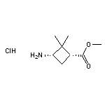 顺式-3-氨基-2,2-二甲基环丁烷甲酸甲酯盐酸盐