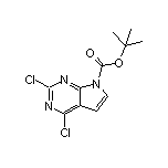 7-Boc-2,4-二氯-7H-吡咯并[2,3-d]嘧啶