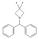 1-二苯甲基-3,3-二氟氮杂环丁烷