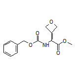 2-(Cbz-氨基)-2-(氧杂环丁烷-3-亚基)乙酸甲酯