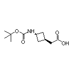 2-[顺式-3-(Boc-氨基)环丁基]乙酸