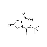 (4S)-1-Boc-4-氟-D-脯氨酸