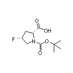 (4R)-1-Boc-4-氟-D-脯氨酸