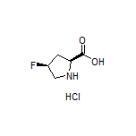 (2S,4S)-4-氟吡咯烷-2-甲酸盐酸盐