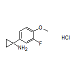 1-(3-氟-4-甲氧基苯基)环丙胺盐酸盐
