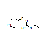 (3R,4R)-3-(Boc-氨基)-4-氟哌啶