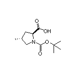 (2S,4R)-1-Boc-4-甲基吡咯烷-2-甲酸