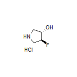 (3S,4S)-4-氟吡咯烷-3-醇盐酸盐