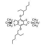 [4,8-双[(2-乙基己基)氧基]苯并[1,2-b:4,5-b’]二噻吩-2,6-二基]双(三甲基锡烷)