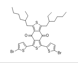 1,3-双(5-溴-2-噻吩基)-5,7-双(2-乙基己基)苯并[1,2-c:4,5-c’]二噻吩-4,8-二酮