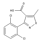 3-(2,6-二氯苯基)-5-甲基异噁唑-4-甲酸