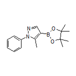 5-methyl-1-phenyl-4-(4,4,5,5-tetramethyl-1,3,2-dioxaborolan-2-yl)-1H-pyrazole