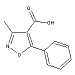 3-甲基-5-苯基异噁唑-4-甲酸