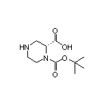 (R)-1-Boc-哌嗪-2-甲酸