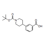 3-(1-Boc-4-哌啶基)苯甲酸