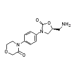 (S)-4-[4-[2-氧代-5-(氨甲基)-3-噁唑烷基]苯基]吗啉-3-酮