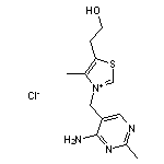 3-[(4-氨基-2-甲基-5-嘧啶基)甲基]-5-(2-羟基乙基)-4-甲基-3-氯化噻唑鎓