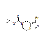 7-Boc-1-溴-5,6,7,8-四氢咪唑并[1,5-a]吡嗪