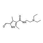 N-[2-(二乙氨基)乙基]-5-甲酰基-2,4-二甲基-1H-吡咯-3-甲酰胺