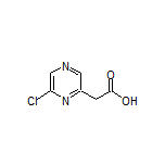6-氯吡嗪-2-乙酸