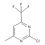 2-氯-4-甲基-6-(三氟甲基)嘧啶