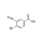 4-溴-3-氰基苯甲酸