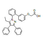 2-[[2’-(5-乙基-3,4-二苯基-1-吡唑基)-3-联苯基]氧基]乙酸