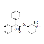 3-(2-羟基-2,2-二苯基乙酰氧基)-1,1-二甲基-1-溴化哌啶鎓