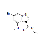 6-溴-4-甲氧基吡唑并[1,5-a]吡啶-3-甲酸乙酯
