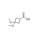 3,3-二甲氧基环丁烷甲酸