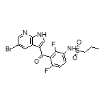 N-[3-(5-溴-7-氮杂吲哚-3-羰基)-2,4-二氟苯基]-1-丙磺酰胺
