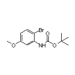 N-Boc-2-溴-5-甲氧基苯胺
