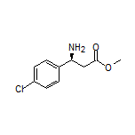 (S)-3-氨基-3-(4-氯苯基)丙酸甲酯