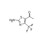 1-[2-氨基-4-(三氟甲基)噻唑-5-基]乙酮