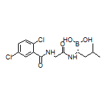 (R)-1-[2-(2,5-二氯苯甲酰氨基)乙酰氨基]-3-甲基丁基硼酸