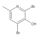 2,4-二溴-6-甲基吡啶-3-醇