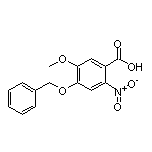 4-(苄氧基)-5-甲氧基-2-硝基苯甲酸