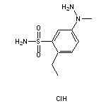 1-(4-肼基苯基)-N-甲基甲磺酸胺盐酸盐