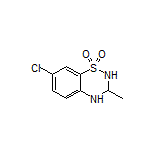 7-氯-3-甲基-3,4-二氢-2H-苯并[e][1,2,4]噻二嗪-1,1-二氧化物