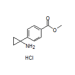 4-(1-氨基环丙基)苯甲酸甲酯盐酸盐