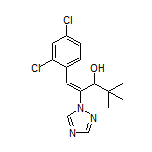 (E)-1-(2,4-二氯苯基)-4,4-二甲基-2-(1H-1,2,4-三唑-1-基)戊-1-烯-3-醇